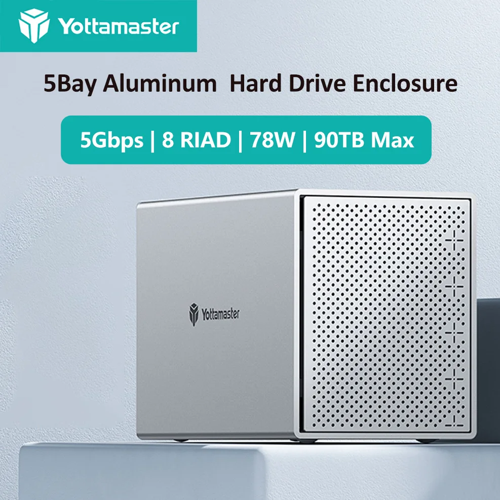 UTAMASTER 8-Bay NAS Enclosure 90TB