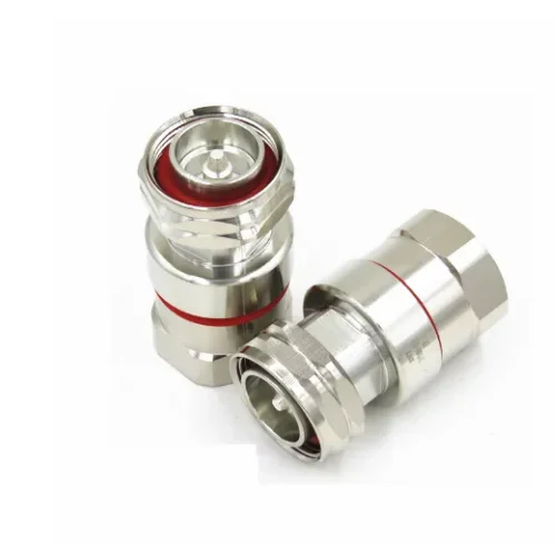 1Pc 7/16 L29 DIN Male Connector 7/8 50-22 Feeder corrugated Cable Adapter