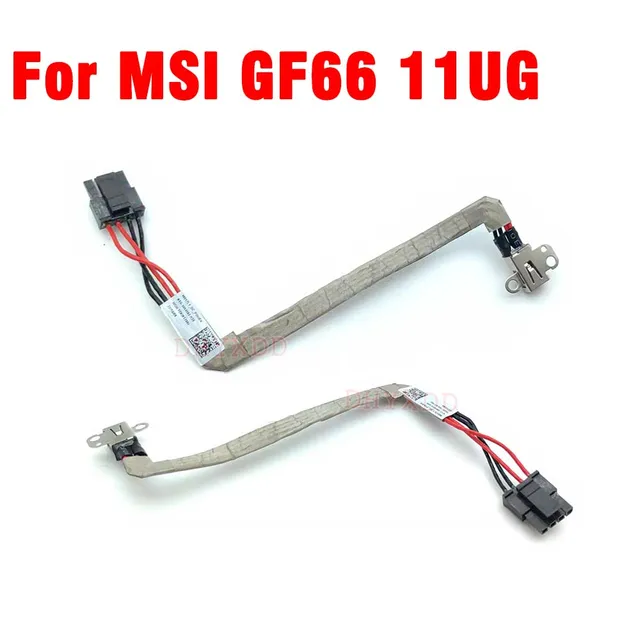 DC Power Jack Charging Port Cable For MSI MS1581 Laptop - K1G-3004100-H39 Replacement