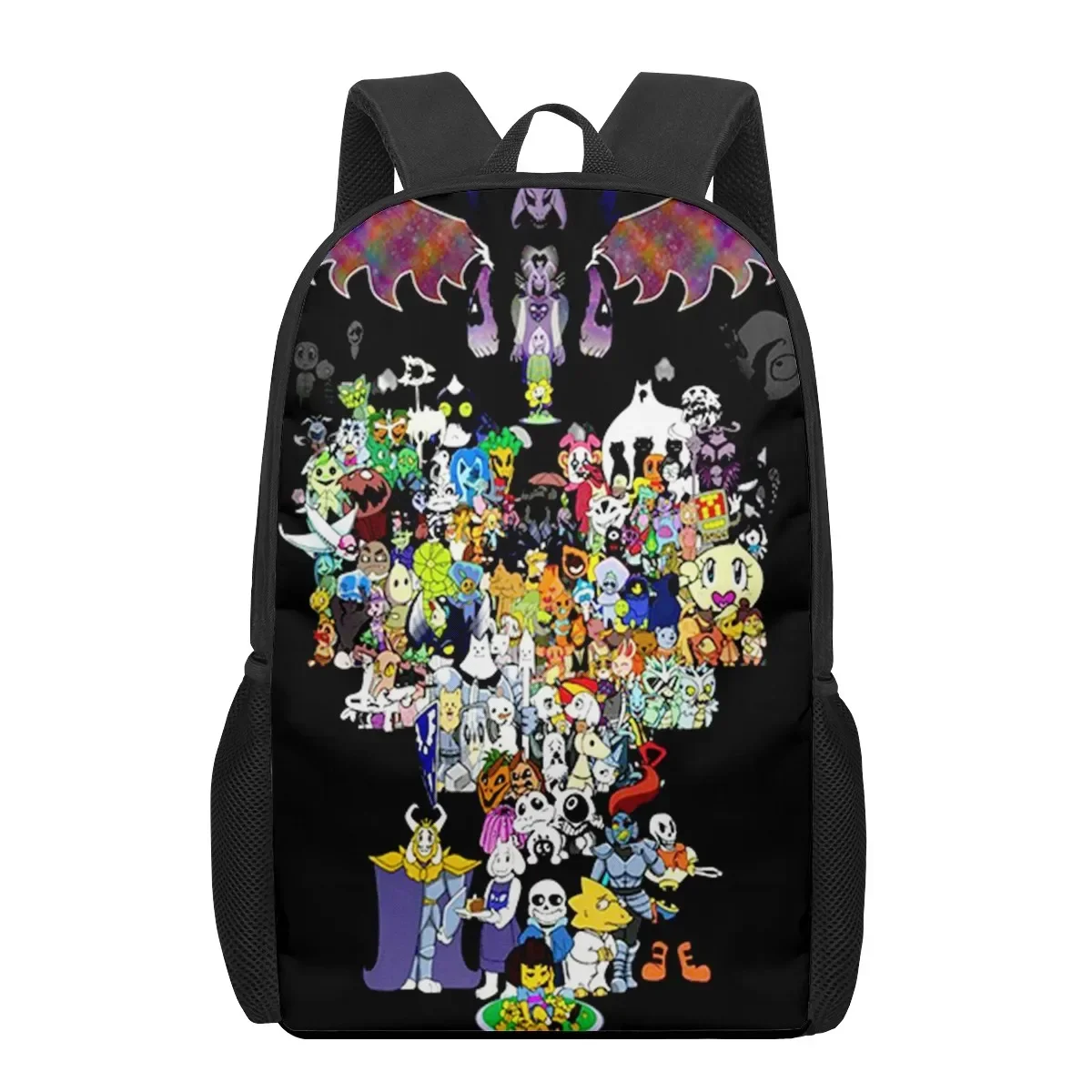 Undertale Sans Game 3D Print School Bags for Boys Girls Primary Students Backpacks Kids Book Bag Satchel Back Pack 2