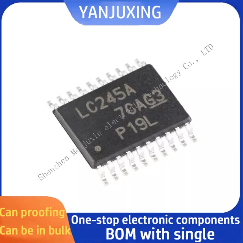 

10pcs/lot SN74LVC245APWR Screen printing LC245A TSSOP20 Three state output eight bus transceiver chip in stock