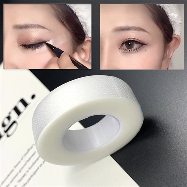 1Roll New Eyeshadow Tape Natural Eyeliner Tape Makeup Tape Makeup Eye  Shadow Stickers Eyelash Extention Under Eyelash Paper Tape - AliExpress