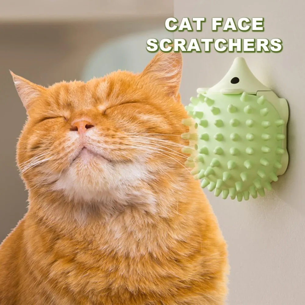 צעצועי ניפ לחתולים בפנים, מקל לחתולים עם פעמון, מכשיר גרד קקטוס צעצוע לחתולים, הדבקה על הקיר לחתולים ליקוק