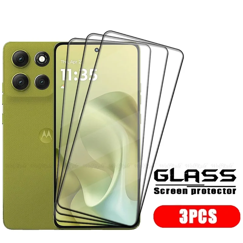 Premium Tempered Glass Screen Protector for Motorola Moto G86 - Full Cover, HD Clarity, 9H Hardness