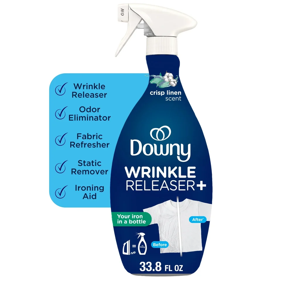 Wrinkle Release Spray for Instant Fabric Smoothing