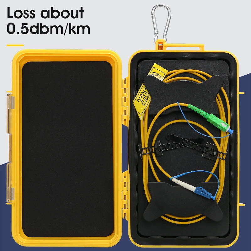 SC/APC-LC/UPC OTDR Launch Cable Fiber 500/1000/2000M OTDR Test Extension Cord OTDR Dead Zone Eliminator 1km 2km