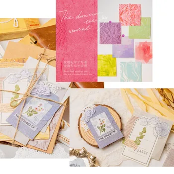 100 Pcs Rainbow Craft Paper 1