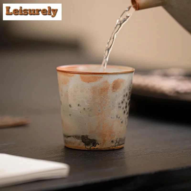 Wood-fired Porcelain Teacup Zen Tea Bowl Jug Tea-tasting Meditation Cup Chazhan Master Cups Oolong Tea Household Tea Services