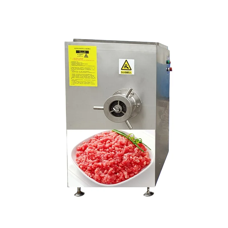 Industrial Meat Grinder For Frozen Electric 304 Stainless Steel Meat Grinding Machine For Sale