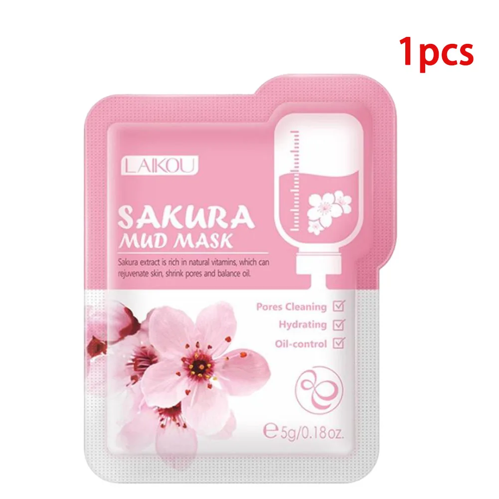 Sakura Brightening & Hydrating Clay Face Mask - Anti-Wrinkle Skincare