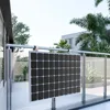 Everything Is Solar 4-Pcs Solar Panel Hooks For Balcony Railing Mounts Adjustable PV Brackets Fit 5cm Rail Weatherproof Kit For Home RV Boat Flat - Thumbnail Image 5