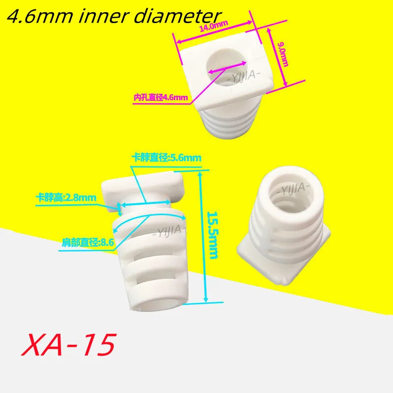 Description Picture 4 of item10pcs Cable Gland Connector Rubber Strain Relief Cord Boot Protector 4.6/5.2/6mm Wire Cable Sleeve Cellphone Charger Power Tool