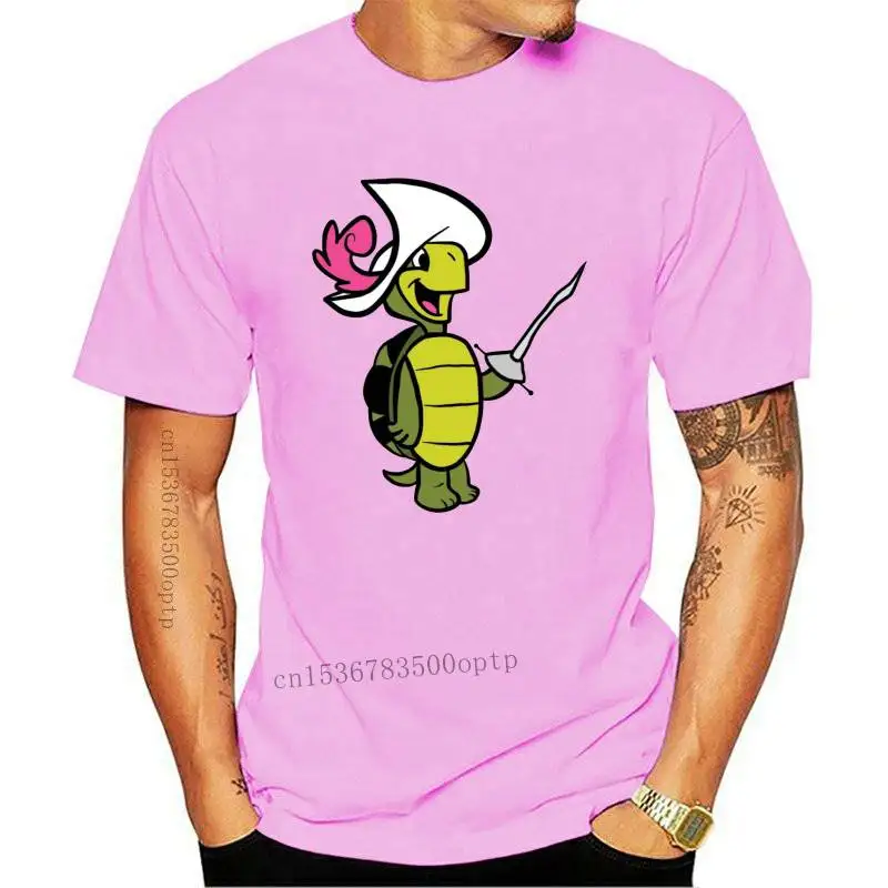 Abbigliamento Uomo Touche Turtle Hanna Barbera Cartoon Poster Fan T Shirt