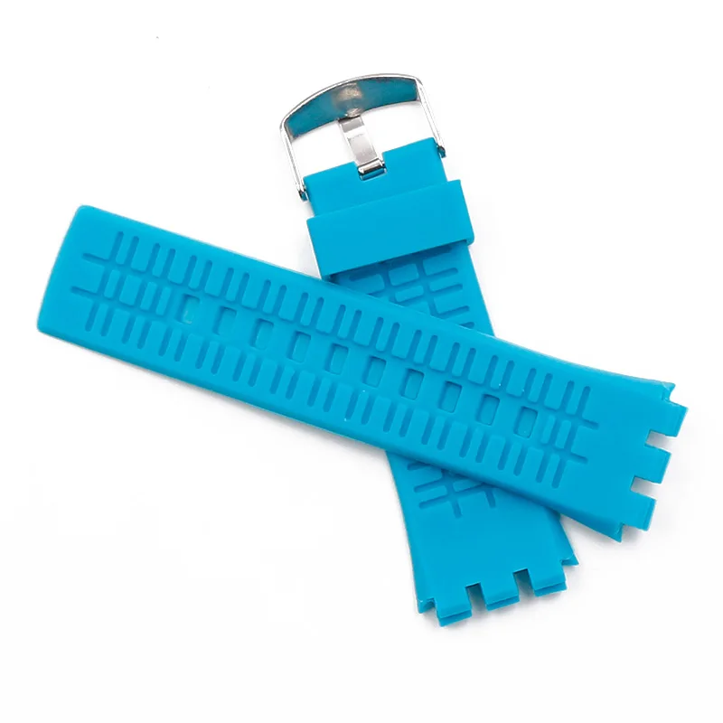 Men's and Women's Silicone Sports Watch Band - 24mm Rubber Wristband Accessory