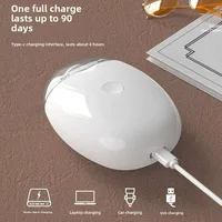 Coupe-ongles électrique 2 en 1 avec lumière LED, lime à ongles automatique, outil de manucure miniature pour bébé, soin des ongles 5