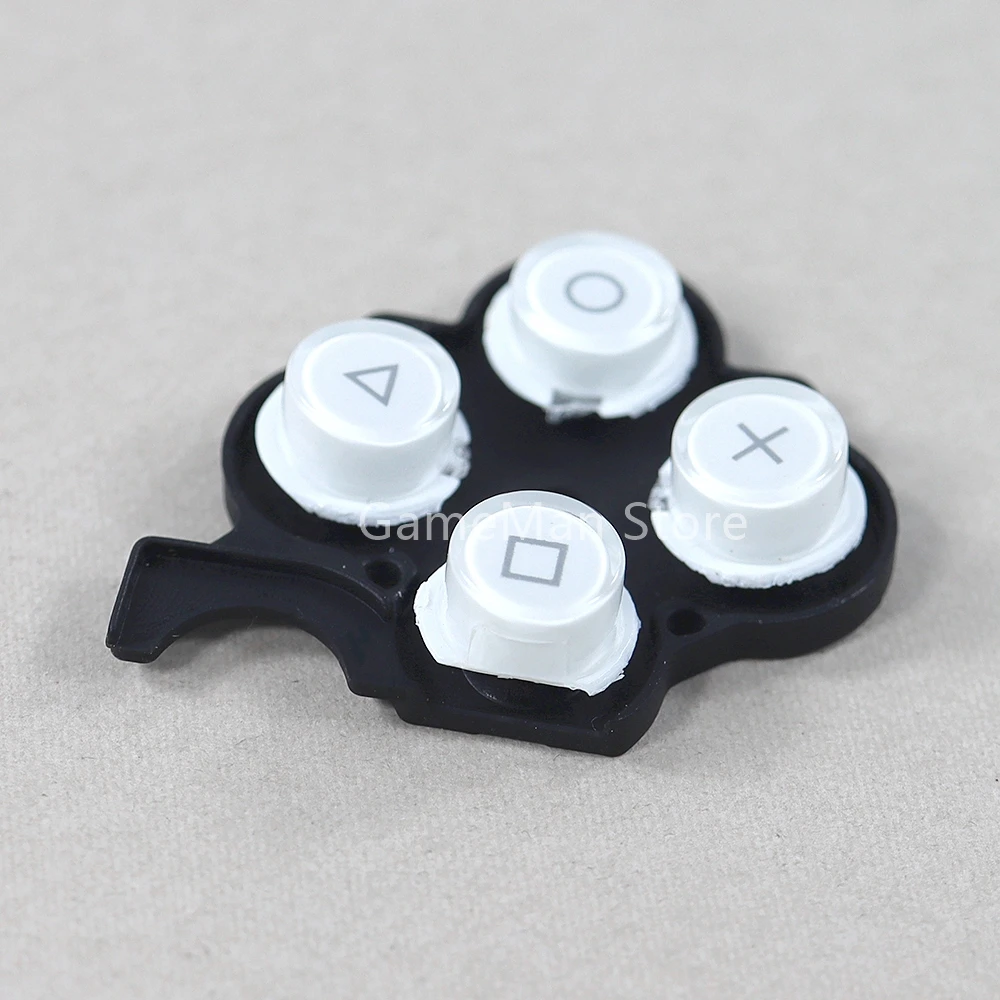 Set Di Cuscinetti In Gomma Silicone Per PSP-1000/1001 - Ricambi Per Pulsanti D-Pad, ABXY, L & R - Foto 8