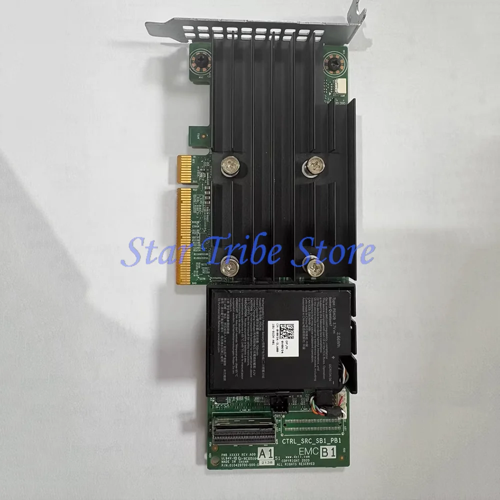 1개 8GB 0HYM6Y HYM6Y R740 H750 어레이 카드 8G 캐시 디스크 RAID PCIE*8 배터리 미포함