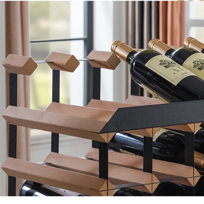Wine Rack Modern Fashion Red Wine Bottle Rack House Decoration Bar Cabinet Display Storage Rack Creative Wine Shelf