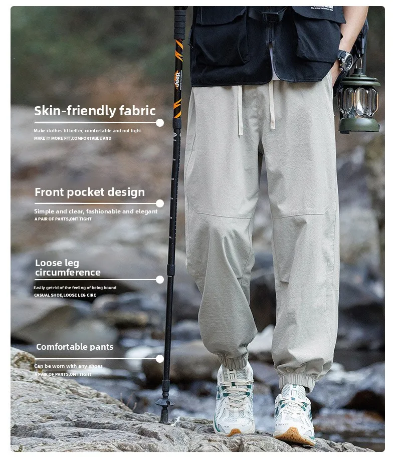 Loose Fit Cotton Cargo Pants Outdoor Workwear S35fbe8ce552a409ba0d6ecc0b5ab6c87c