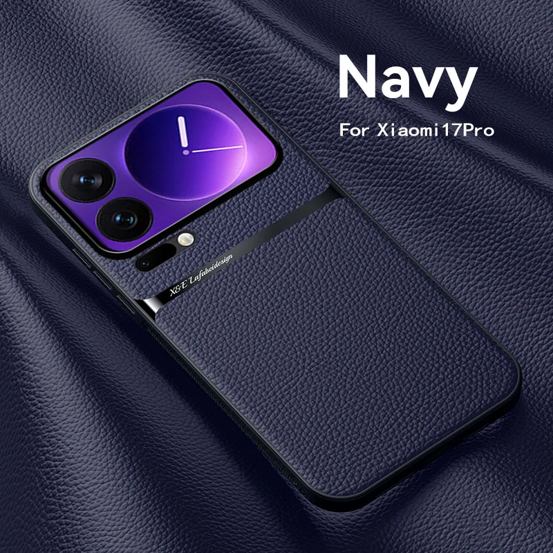 Luxury Shockproof Leather Magnetic Phone Case - Premium Back Cover