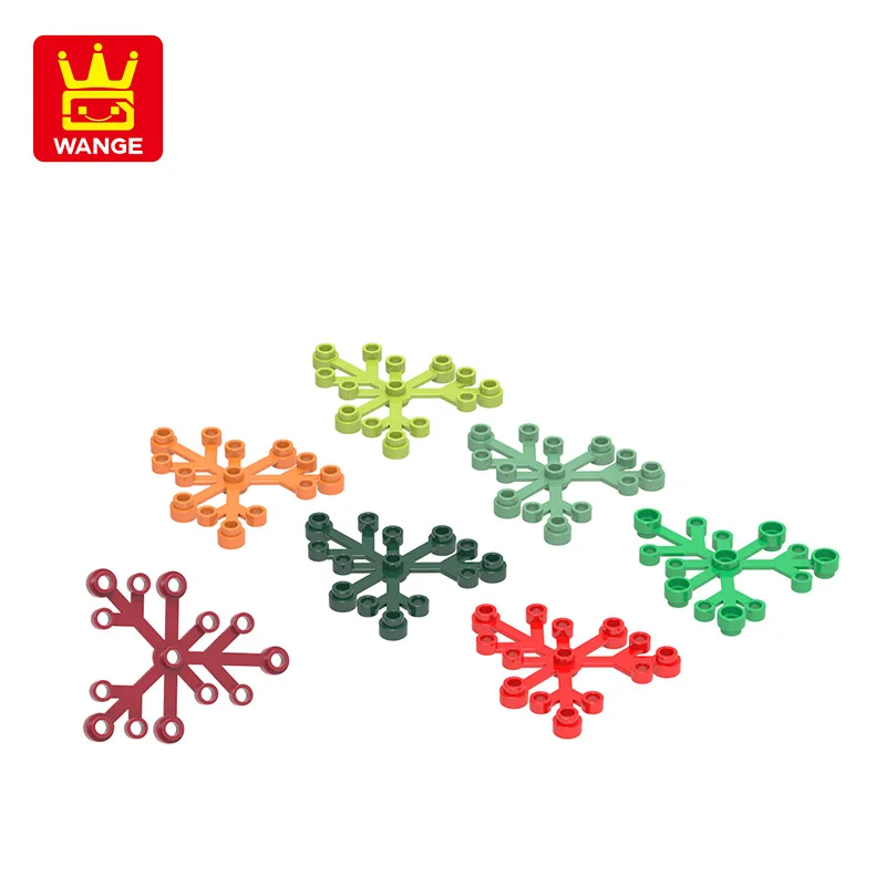 

20 Pcs/lot Large Leaf Building Block Moc Color Plant Accessories Compatible 2417 Brick DIY Children's Toy Assembly Gift Box