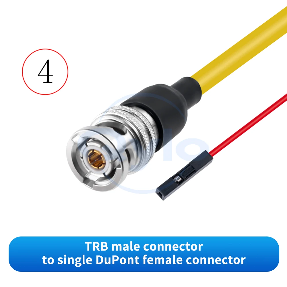 TRB auf DuPont Triple Coaxial Test Adapter Cable TRC50-2 Low Noise TRB/DuPont (1 Stück) – Detail 5