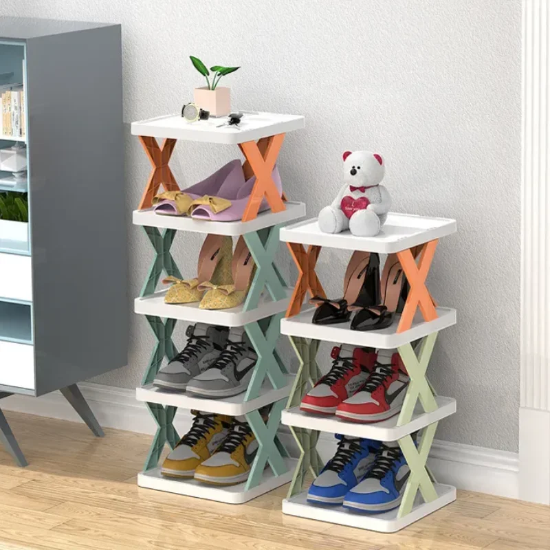 Shoe Rack Simple Multi-Layer Space Saving DIY Home Use Multifunctional Organizer