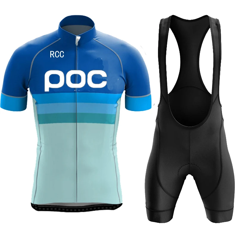 2026 RCC Poc Radfahren Set Fahrrad Uniform Sommer Radfahren Jersey Set Weg Fahrrad Jersey MTB Radfahren Kleidung Breathable Radfahren Kleidung – Detail 6