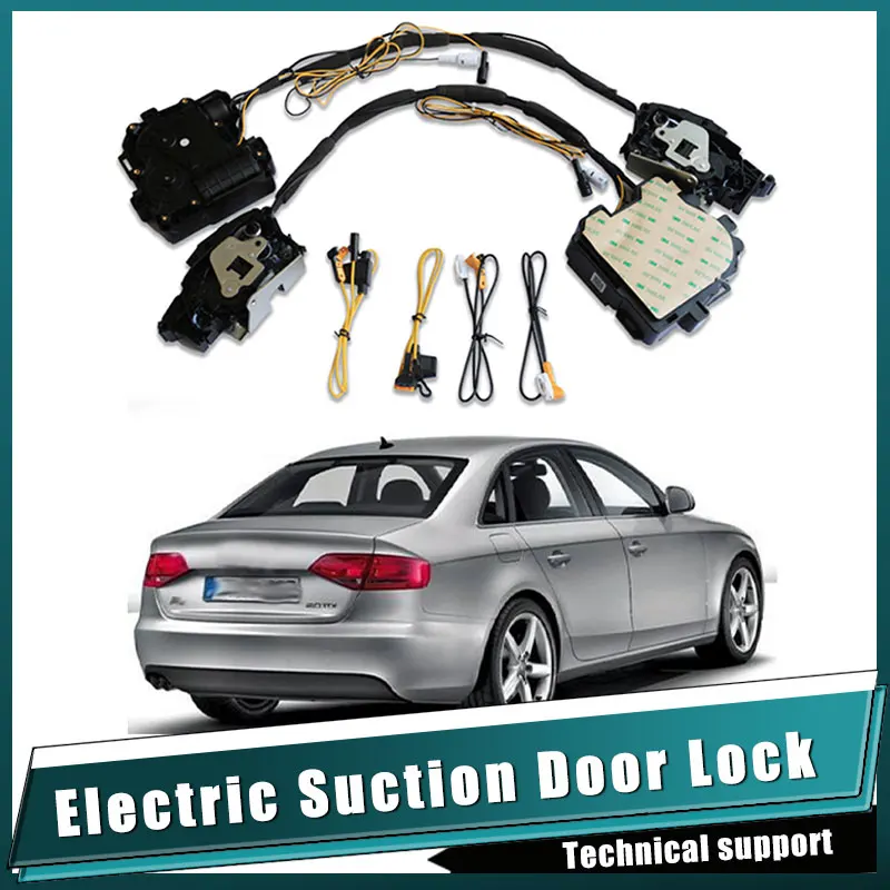 

Smart Auto Electric Suction Door Lock for Audi A4 2014-2023 Automatic Soft Close Door Super Silence Car Vehicle Door