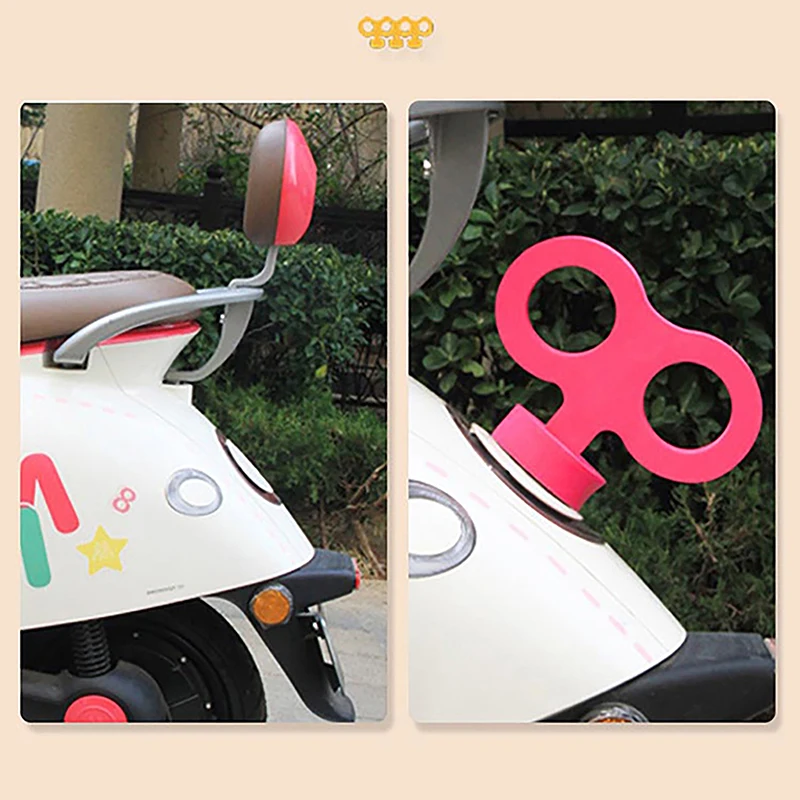 Car Styling Rear View Clockwork Car Decorating Accessories Roof Ornament Small Clockwork Decor For Motorcycles