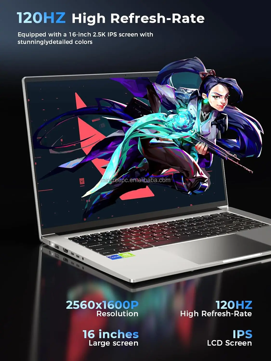 13TH Game Slim Laptop Notebook Intel Core i7 13620H 1360P 12450H NVIDIA MX550 WIFI5 2xType-C HD2.0 Personal Business Computers 5