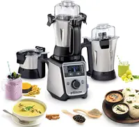 Commercial-Grade 1400 Watt Motor, 120V, 3 Jars, For Wet 1