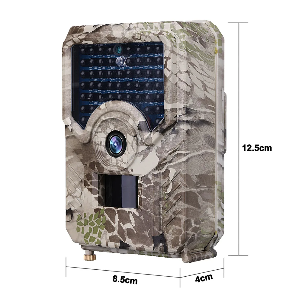 16MP PR200 PRO Trail Camera 49PCS 940nm Ir Led Hunting Camera Ip54 Waterproof Wildlife Night Vision Photo Trap Scouts