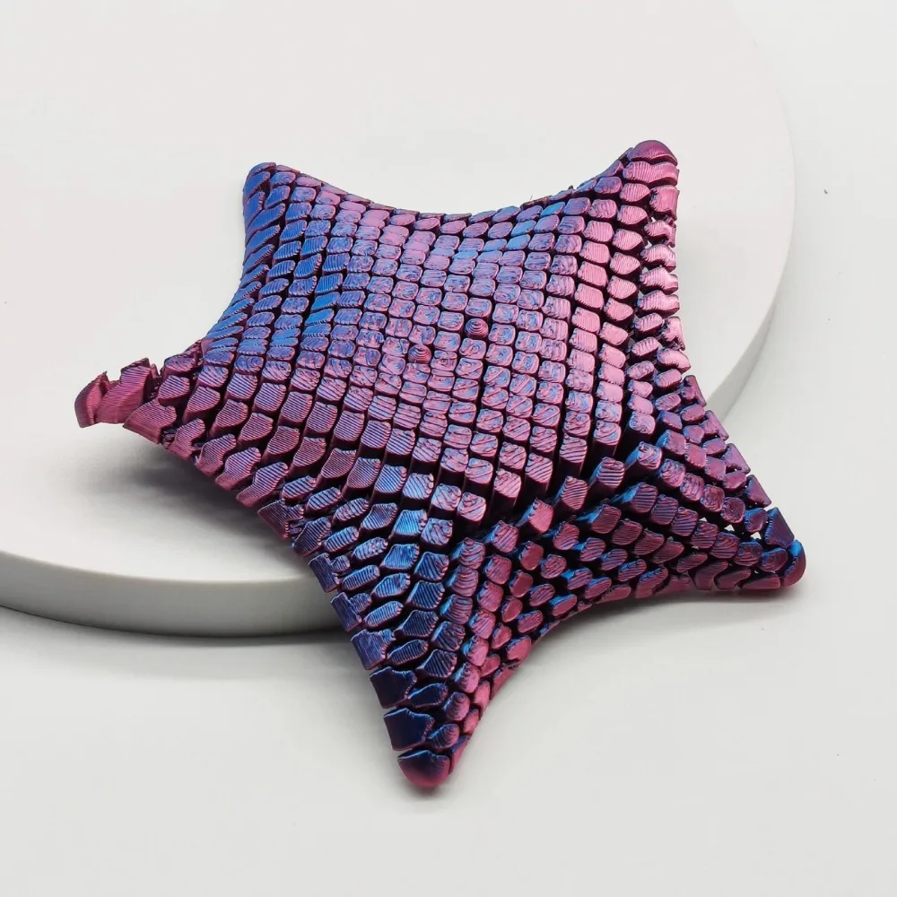 3D Printed Articulated Starfish Desk Toy (12cm) 4