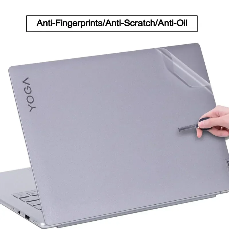 Pre-Cut Anti Fingeprints Laptop Vinyl Sticker Skin Cover Film Accessori Per Lenovo Yoga Yoga Slim 7 7I Pro X 14 14 Arh7 14 Iah7