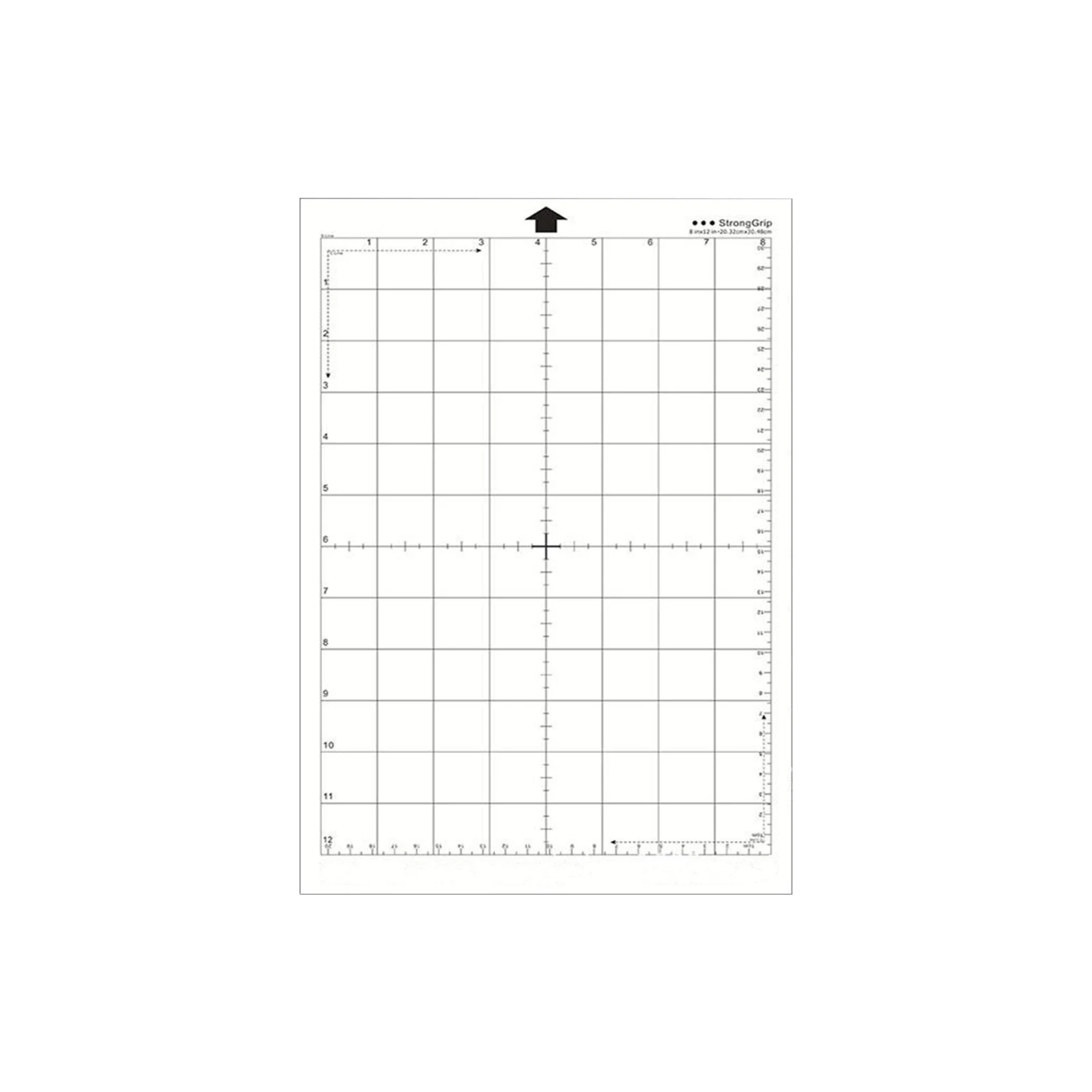 

For Engraving Machine With Measuring Grid Reusable Clear Cutting Mat Adhesive DIY Craft Replacement PVC Practical Universal