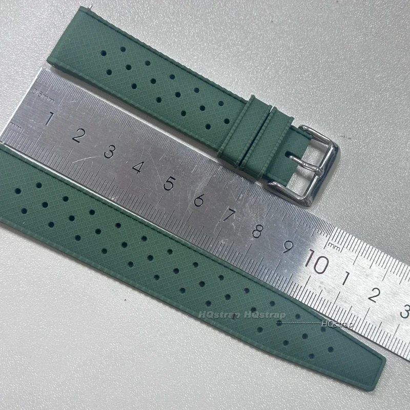 Tropical Silicone Quick Release Watch Band – Universal Wristband with Rubber Bracelet