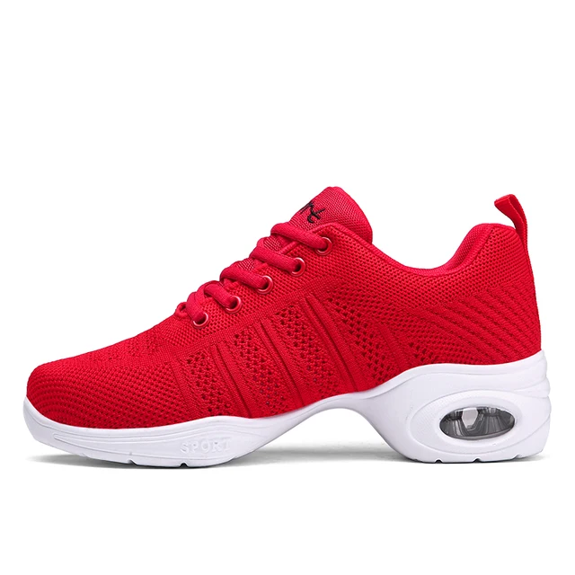 Sports Feature Soft Outsole Breath Dance Shoes Sneakers for Women 7