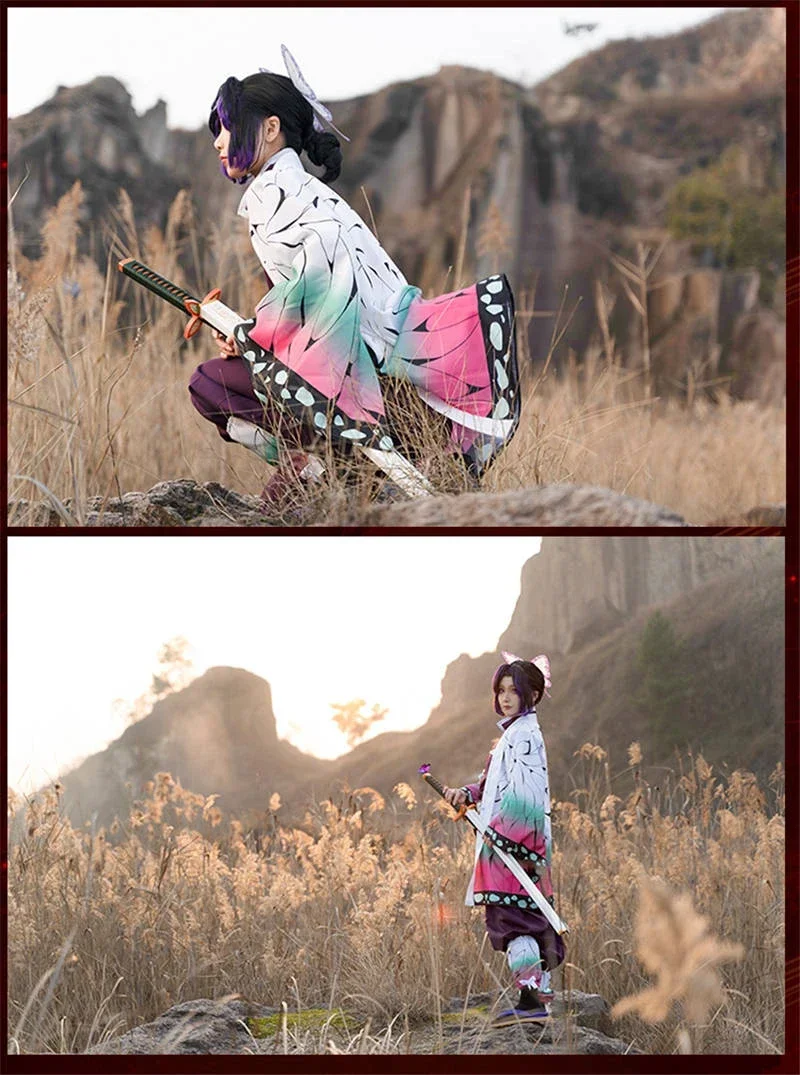 Shinobu Kocho Kimetsu no Yaiba cosplay costume