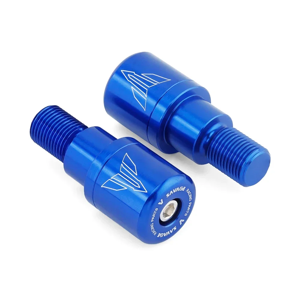 thumbnail image 2 of Yamaha Motorcycle Bar End Caps - CNC Aluminum Handlebar End Plugs For MT/FZ/XSR Series (Black) 2 of 12