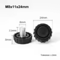 M8x11x24mm