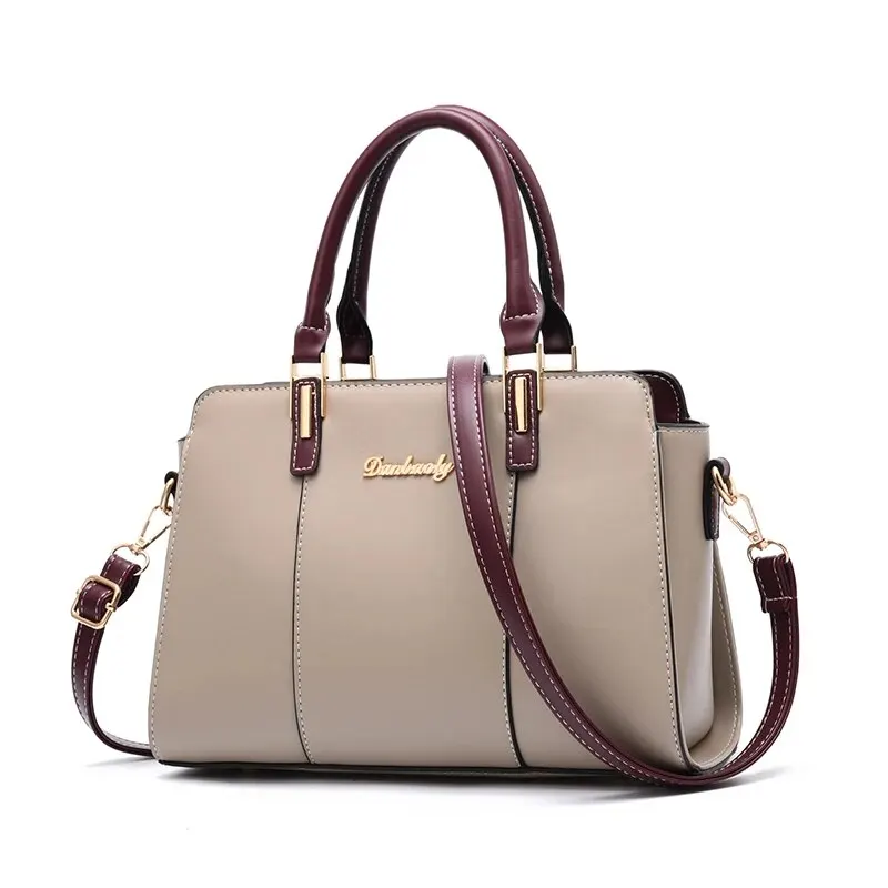 حقيبة كتف أنيقة بسحاب، مصممة كحقيبة يد عصرية ذات س...