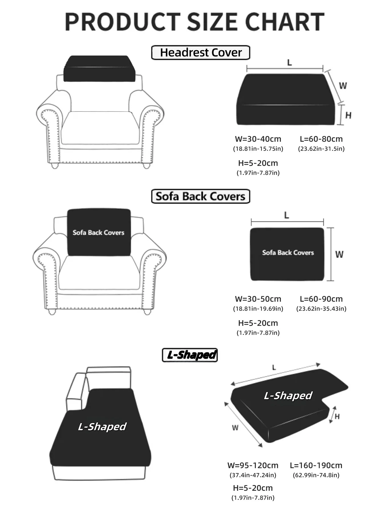 Super Stretch Jacquard Sofa Cushion Cover Office Living Room Hotel Sofa Decoration Machine Washable Furniture Protective Covers 4