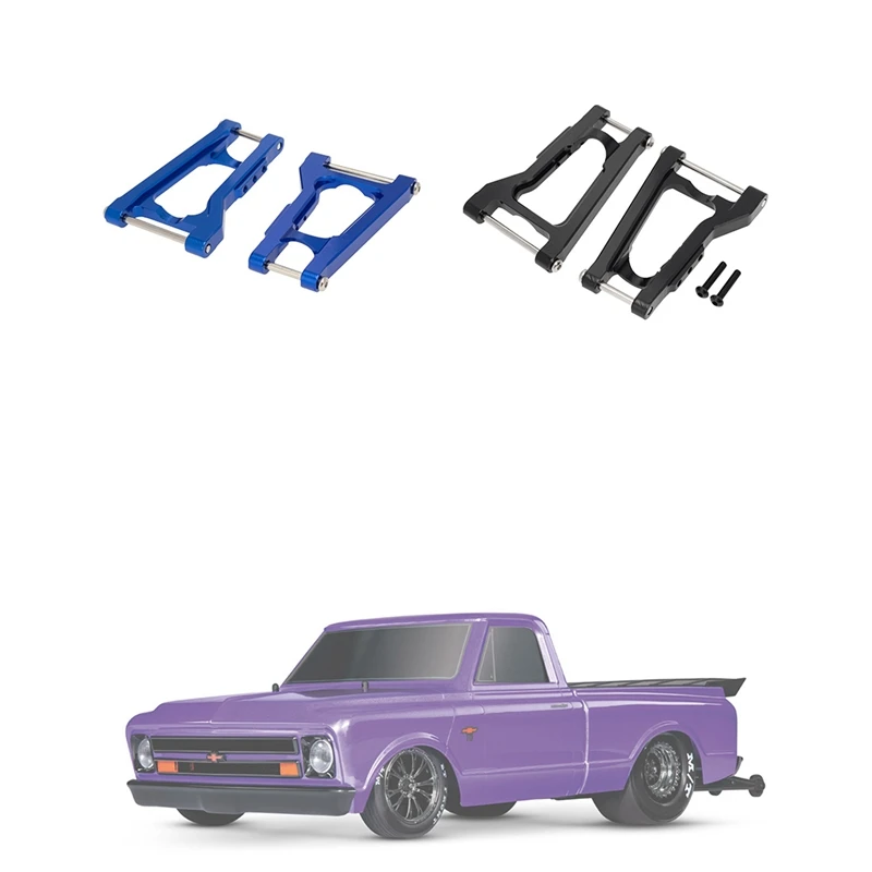 Bras de Suspension Arrière en Métal pour Traxxas Drag Slash 1967 oral y C10 1/10 RC Drag Truck, Pièces de Mise à Niveau, Accessoires