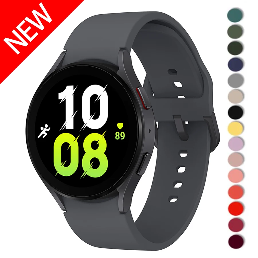 Silikonarmband für Samsung Galaxy Watch 5/4 44 mm 40 mm 5 Pro 45 mm Sportarmband Smartwatch Galaxy Watch4 klassisches 46 mm 42 mm Band_voghion.com