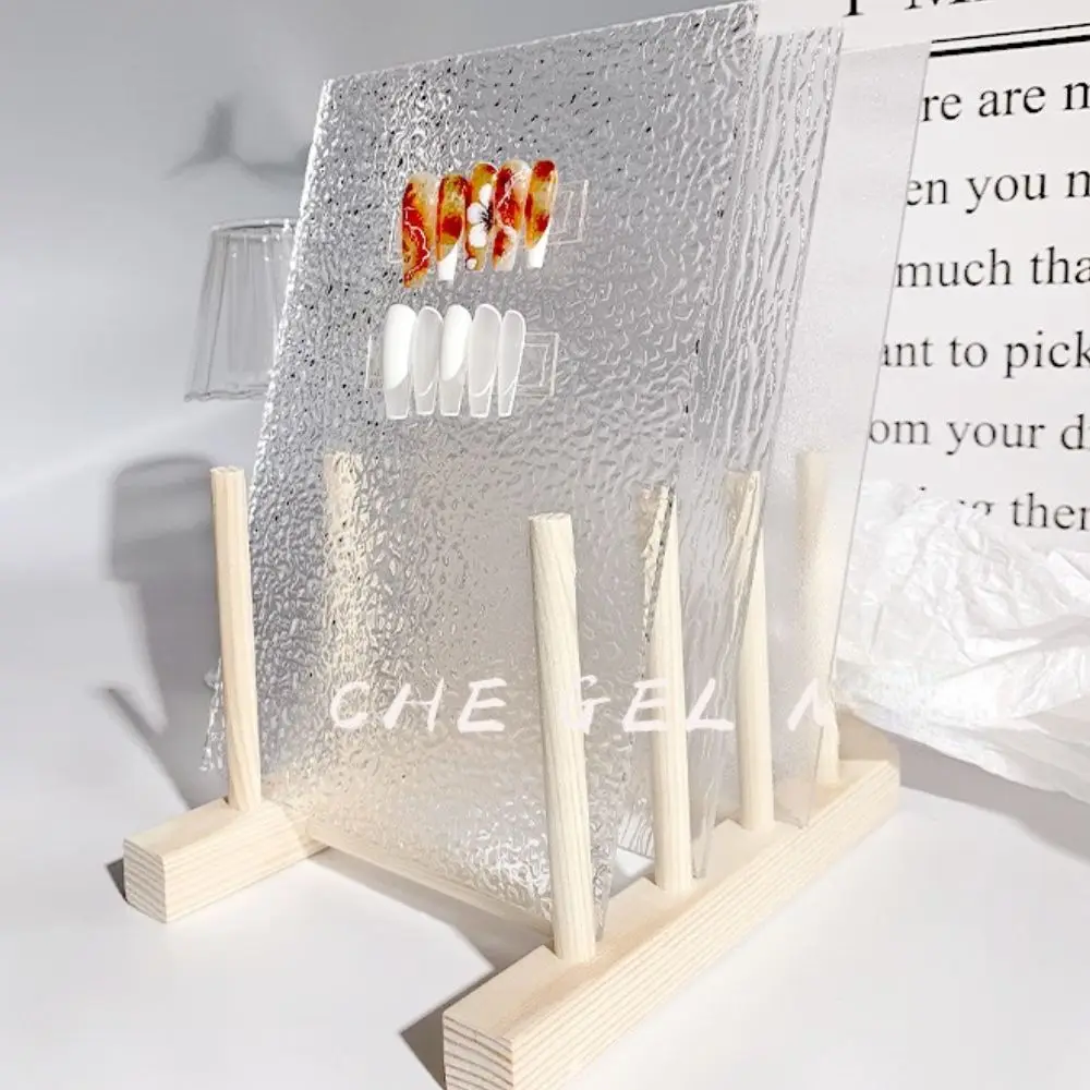 Ripple Nail Salon Shooting props Color Card Display Shelf Nail Showing Stand Board Nail Art Display Stand Nail Color Palette
