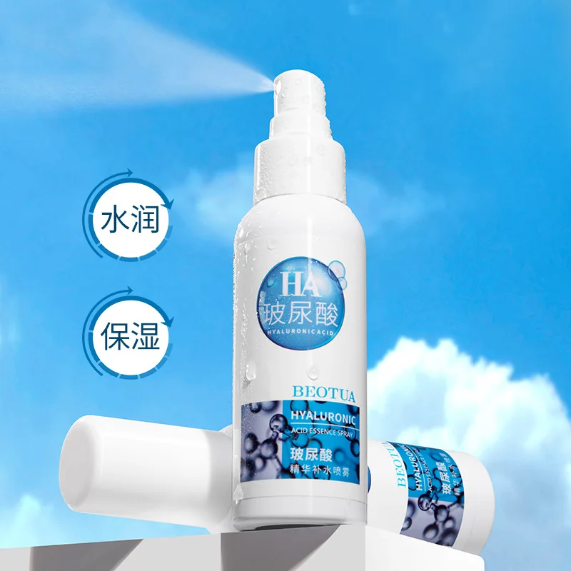 Hyaluronic Acid Toner Moisturizing Facial Spray Hydration Face Serum Shrink Pores Oil Control Whitening Skin Care 100ML