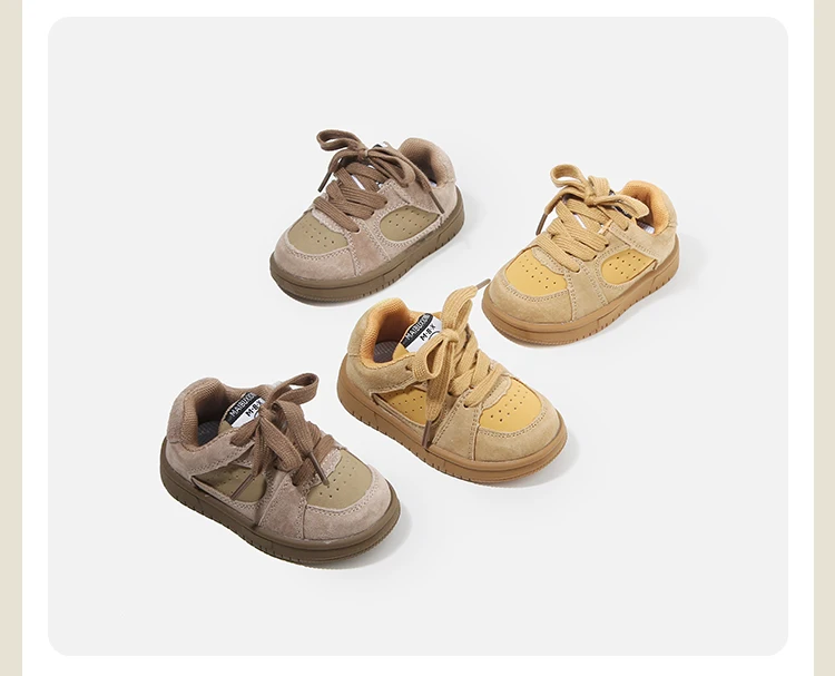 Children Board Shoes Baby Sports Shoes Spring and autumn fashionable baby step shoes boys and girls shoes