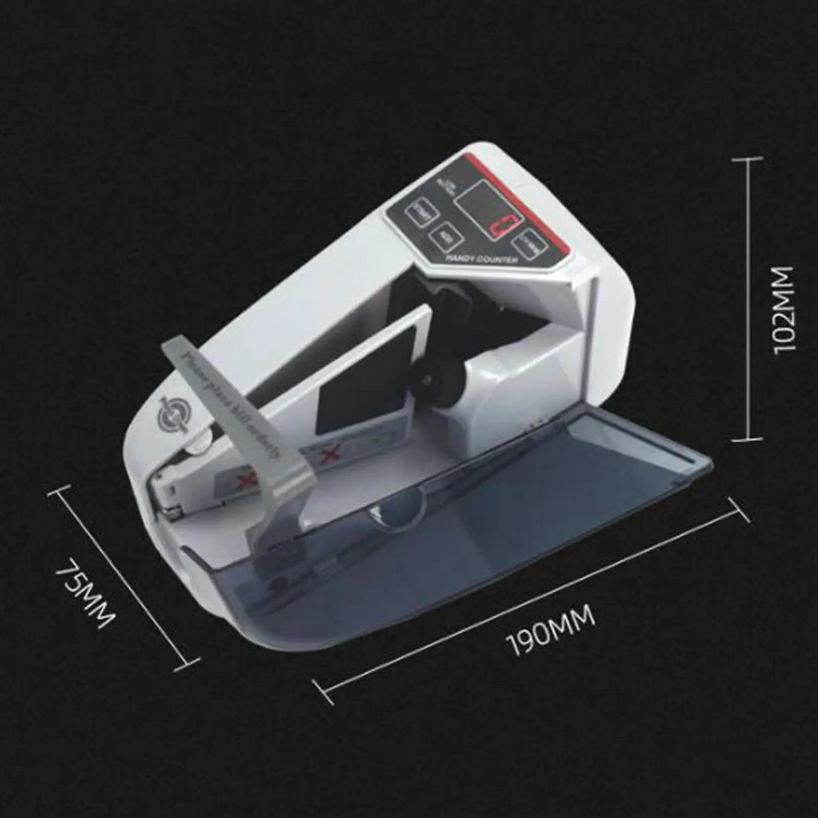 Money Counter Machine Bill Money Detector Machine Handy Digital Display Money Counting Machine for Bank Small Business Store Money Counter Machine Bill Money Detector Machine Handy Digital Display Money Counting Machine for Bank Small Business Store