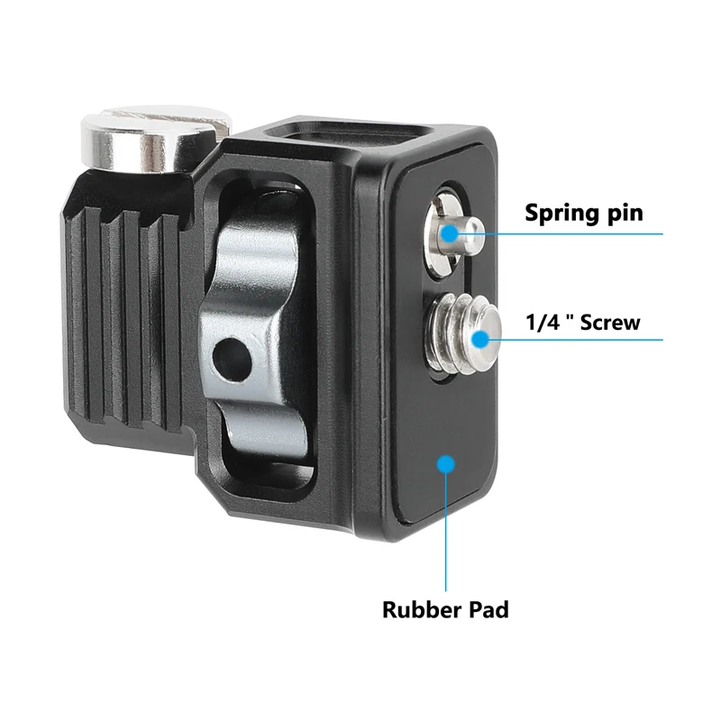 Quick Release Monitor Holder Ball Head Anti-Twist 1/4inch Adapter for Magic Arti